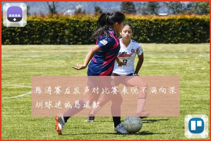 陈涛赛后发声对比赛表现不满向深圳球迷诚恳道歉
